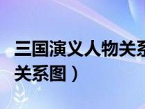 三國(guó)演義人物關(guān)系圖簡(jiǎn)潔明了(三國(guó)演義人物關(guān)系圖) 三國(guó)演義人物關(guān)系圖簡(jiǎn)潔明了(三國(guó)演義人物關(guān)系圖)