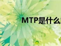 MTP是什么意思(mt什么意思) MTP是什么意思(mt什么意思)