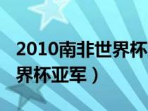 2010南非世界杯亞軍是哪一場(chǎng)（2010南非世界杯亞軍）