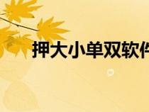 押大小單雙軟件（押大小押單雙概率）
