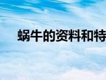蝸牛的資料和特點200字（蝸牛的資料）